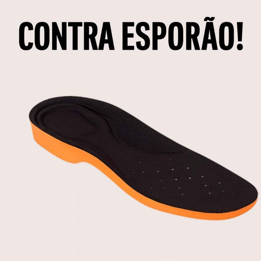Palmilha Ortopédica de Gel para Esporão — Alívio Imediato, Conforto e Suporte